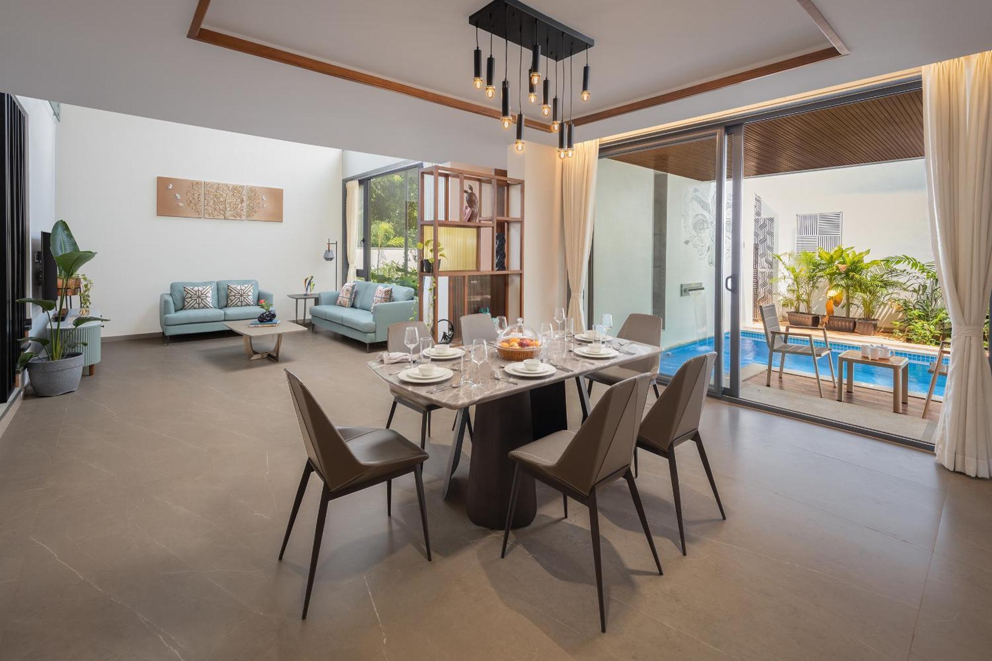 Elivaas 4 Bhk With Pvt Pool & Jacuzzi - Cloud 7 Villa *
