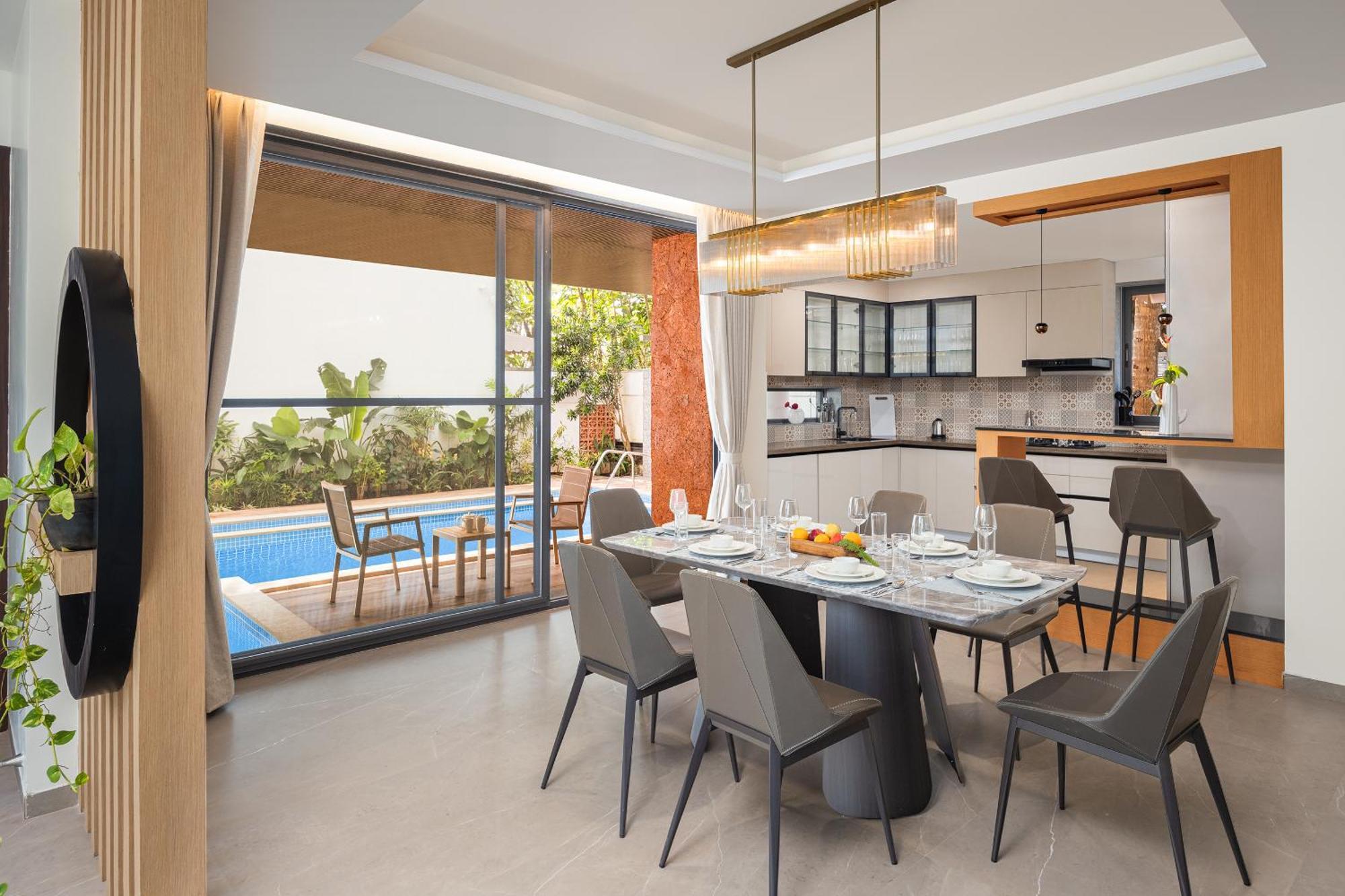 Elivaas 4 Bhk With Pvt Pool & Jacuzzi - Cloud 7 Vagator